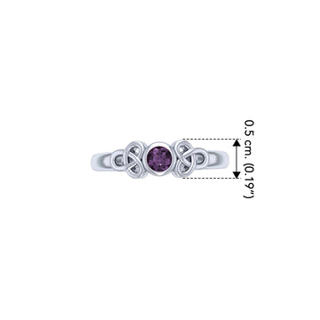 Celtic Trinity Knot with Gems TRI966